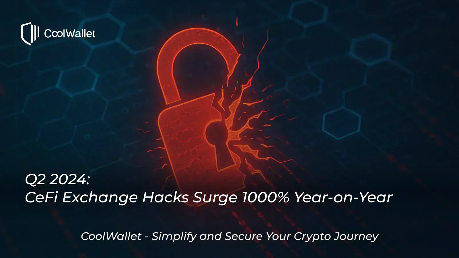 Q2 2024: CeFi Exchange Hacks Surge 1000% Year-on-Year – CoolWallet