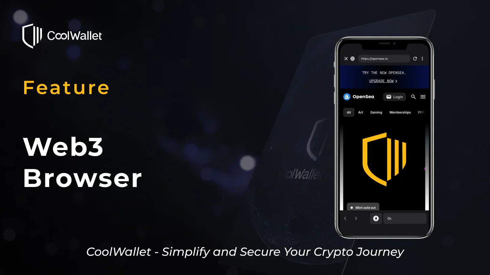 Web3 瀏覽器：隨時隨地安全探索Web3 世界– CoolWallet