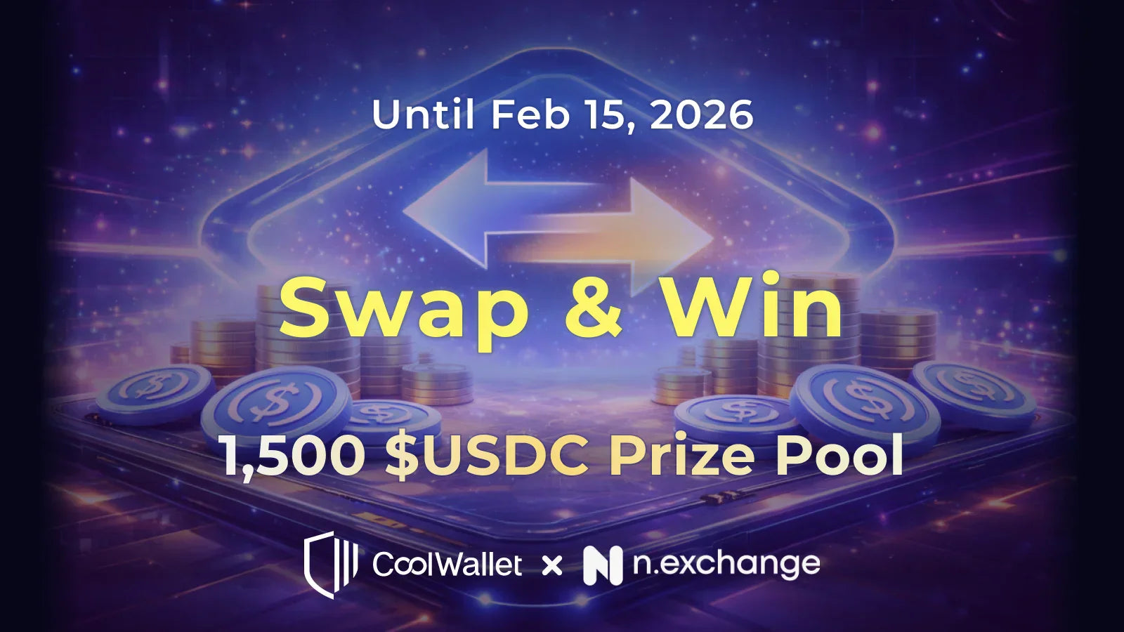 Swap & Win 2026 | CoolWallet X n.exchange