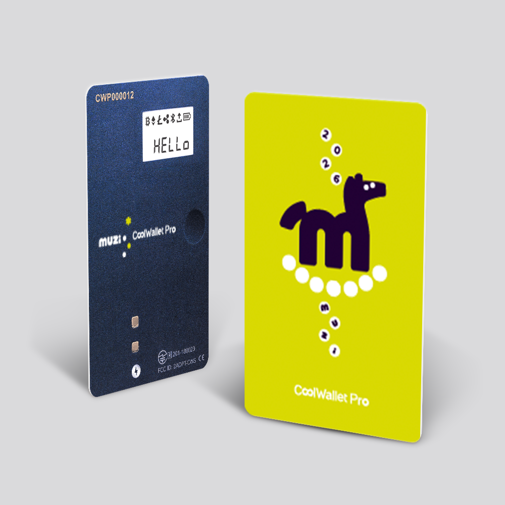 【予約受付中】CoolWallet Pro x Bitcoin Old Gun by Muzixiii