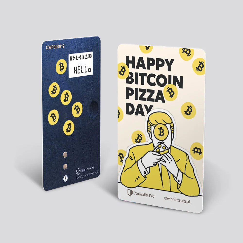 CoolWallet Pro Pizza Day x Golden Era by Winnie Tsai