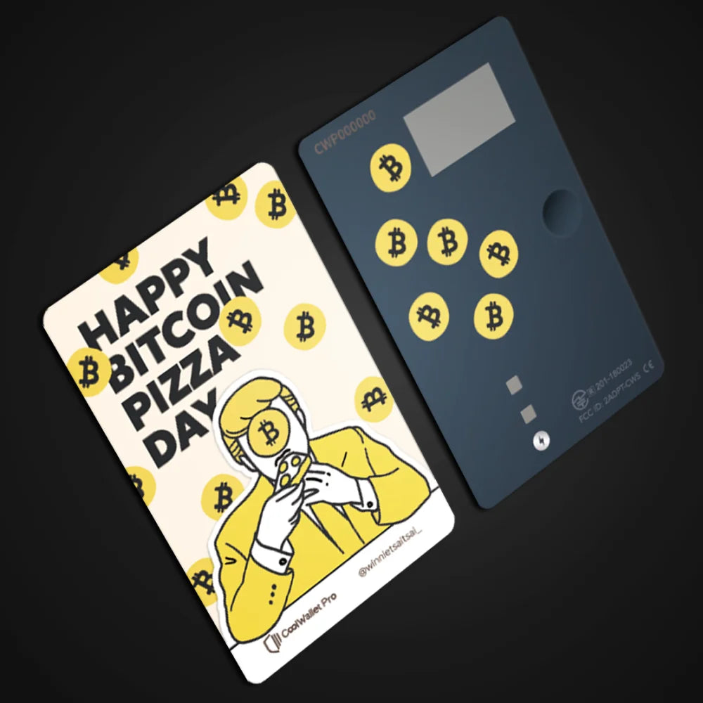 CoolWallet Pro Pizza Day x Golden Era by Winnie Tsai