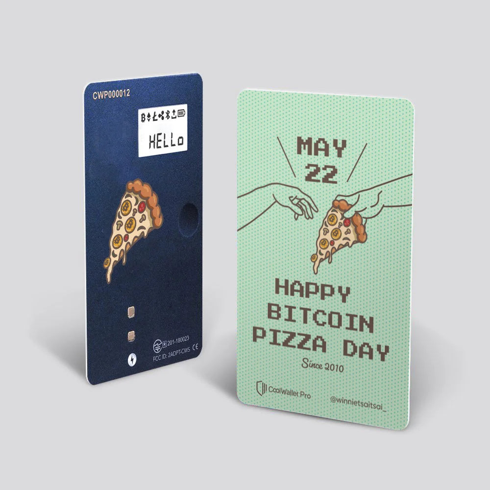 CoolWallet Pro Pizza Day x Greenfield by Winnie Tsai