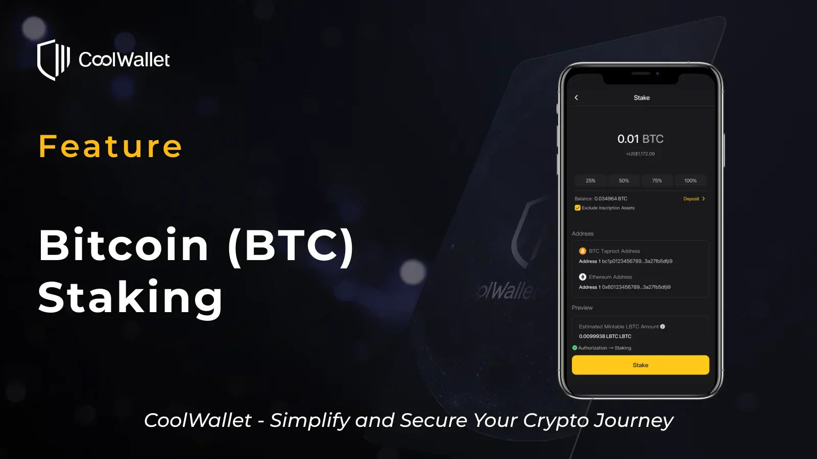 How to Stake Bitcoin (BTC)