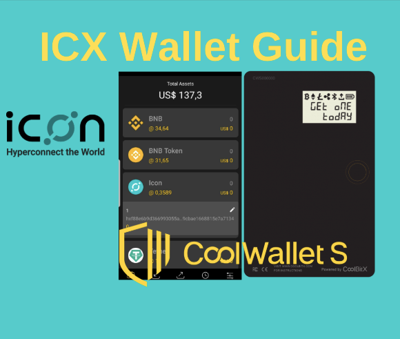 How to create and Use An ICON (ICX) Wallet on CoolWallet S