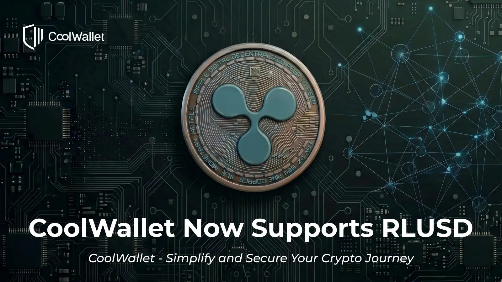CoolWallet now supports the XRP Ledger RLUSD! Easily store, send, and manage your RLUSD.