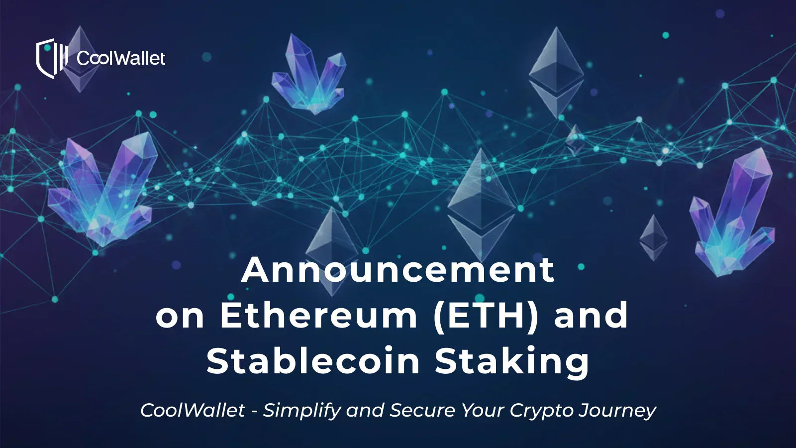 Announcement on Ethereum (ETH) and Stablecoin Staking