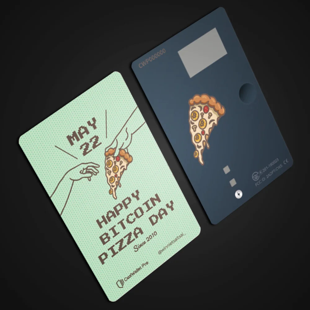 CoolWallet Pro Pizza Day x Greenfield by Winnie Tsai