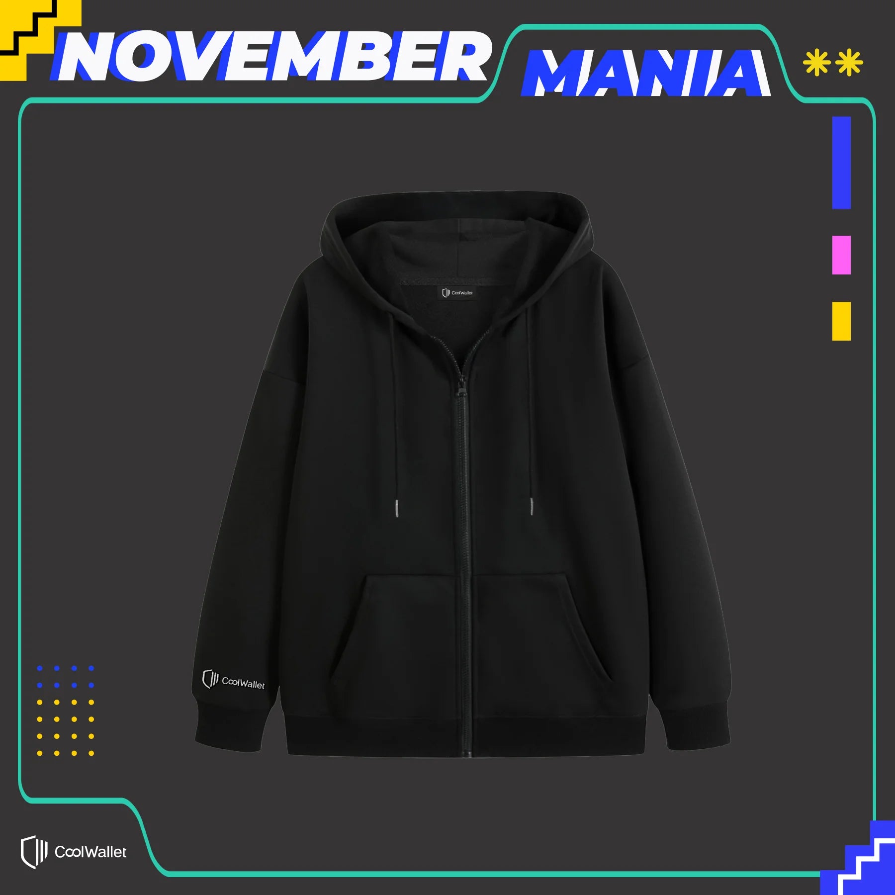 CoolWallet Ultralight Tech Hoodie