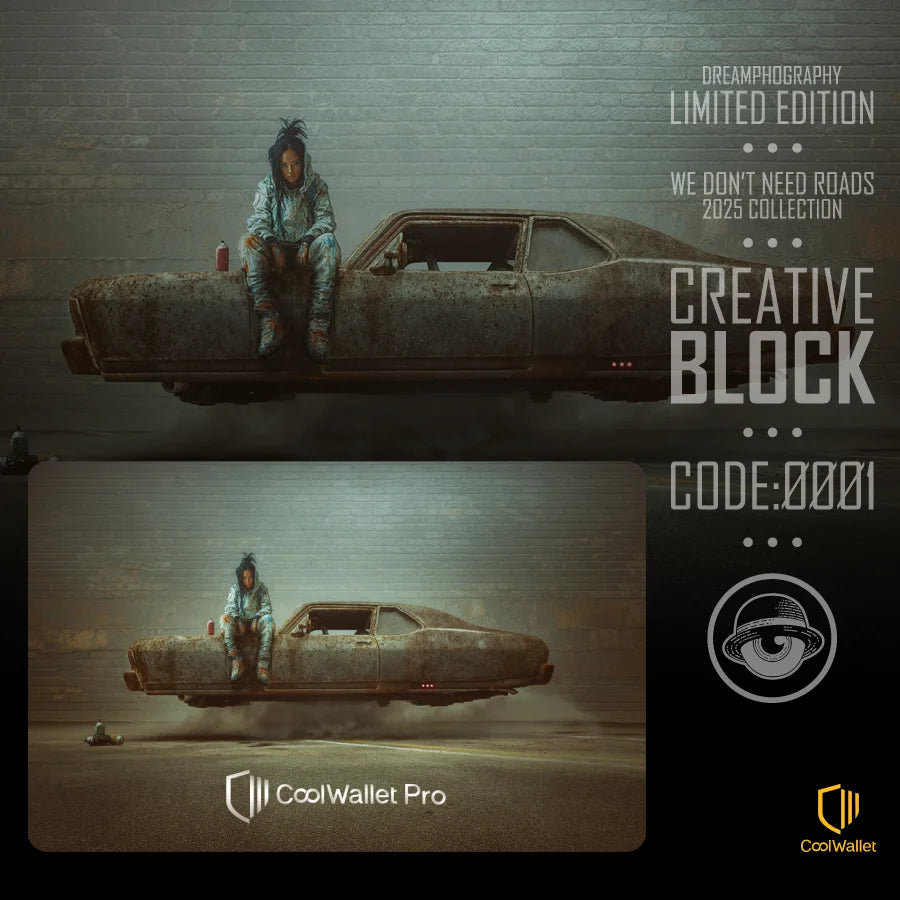 CoolWallet Pro x Felix Hernandez CREATIVE BLOCK
