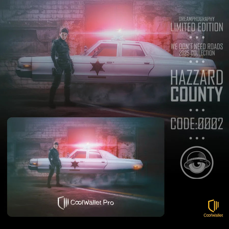 CoolWallet Pro x Felix Hernandez HAZZARD COUNTY