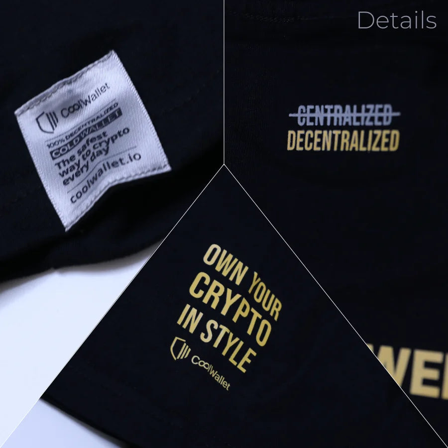 Bitcoin x CoolWallet TO THE MOON T-Shirt
