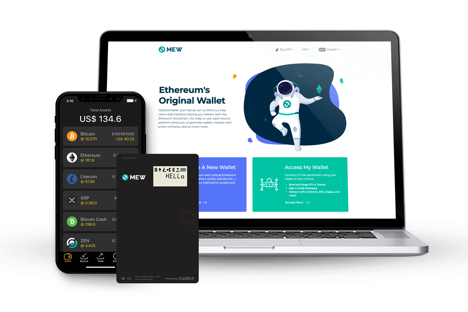 Special Edition MyEtherWallet - CoolWallet S